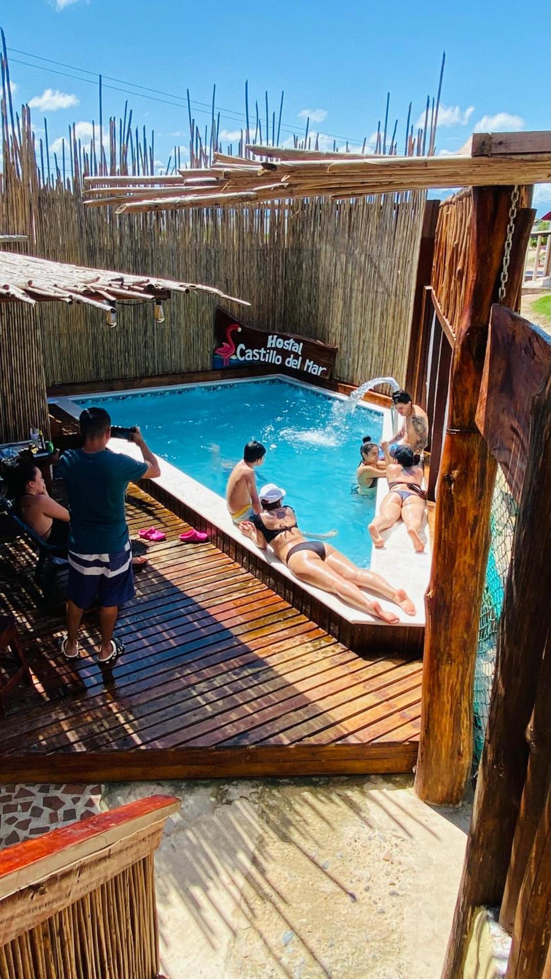 Camarones Hostal Castillo Del Mar מראה חיצוני תמונה